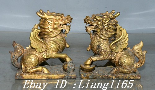 Alte bronze ware gold - ware,