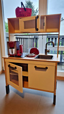 IKEA Spielküche DUKTIG aus Holz inklusive Zubehör, gut erhalten