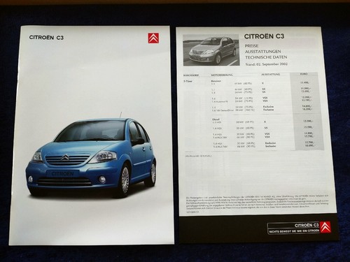 Citroen prospekt 2002 - prospekt, 07.2002