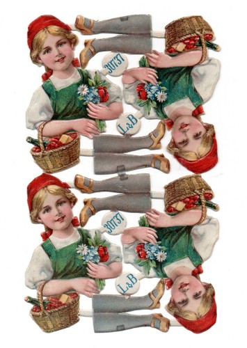 Alte oblaten glanzbilder - alte,