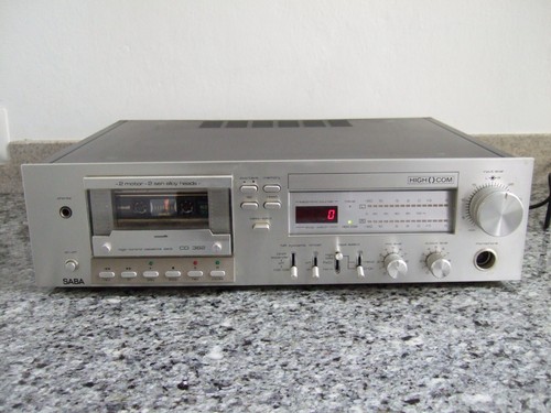 Saba 362 tape deck - tape, alle