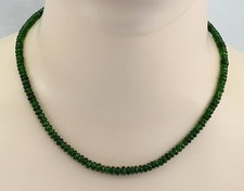 Chromdiopsid Kette - grüne