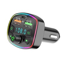 FM Transmitter Auto Radio Dual