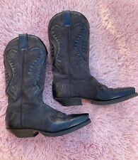 Sendra Boots Damen Western schwarz Nubuk Gr. 40/41 neuwertig