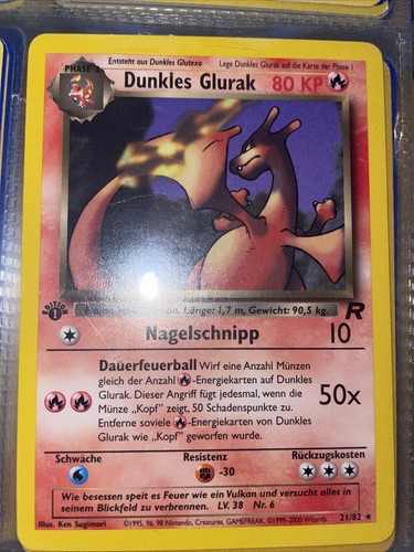 Pokémon dunkles glurak 1 - pokémon,