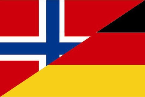 Aufkleber norwegen deutschland - aufkleber, norwegen-deutschland