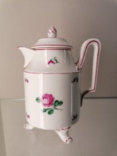 Augarten Wien "Wiener Rose" Kakaokanne 1. Wahl Höhe 16,5cm, guter Zustand