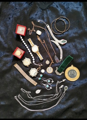 Schmuck konvolut sammlung - schmuck,