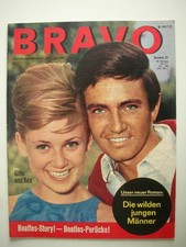 BRAVO 25 / 1964, Rex Gildo, Gitte, Beatles Story - Beatles Perücke + komplett +
