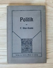 1907 Politik Fritz Stier-Somlo