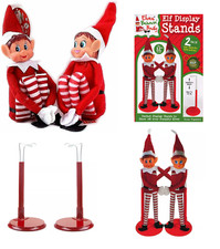 2 X Elf Puppen & Ständer