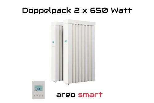 Elektroheizung 2x650w heizung - 2x650w,