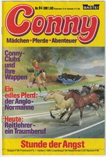 ✪ CONNY #84 Stunde der Angst ohne Conny-Club, Bastei Verlag 1982 COMICHEFT Z2