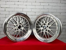 4X 19" LM Style Deep Dish Felgen 8,5J + 9,5J passend für BMW E34 E38 E39 E60 E61
