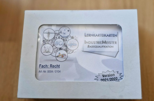 Industriemeister recht - industriemeister,