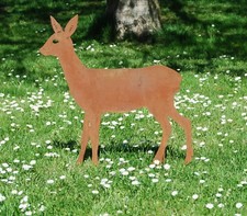 kleines Reh 60cm Gartenstecker