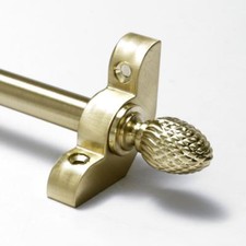 13 X Satin Brass Stair Rods -