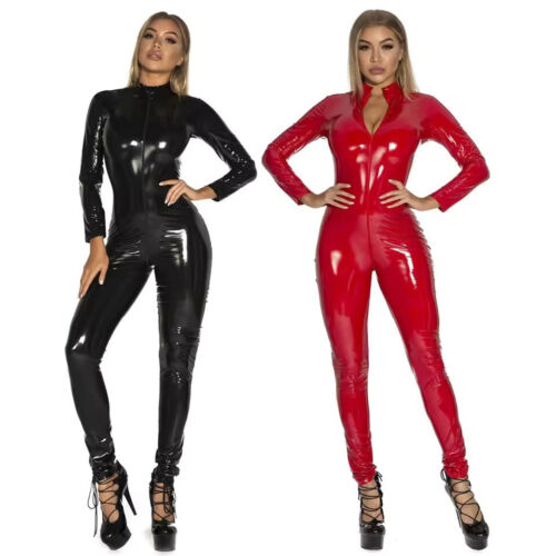 Glänzender wetlook lycra pvc - lycra,