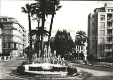 Sanremo Zampilli di Via Roma Springbrunnen Palmen