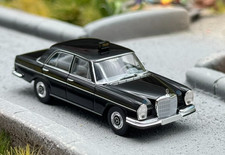 Mercedes-Benz 280 SE W108 Taxi Schwarz - Brekina Starmada 13108 OVP 1:87