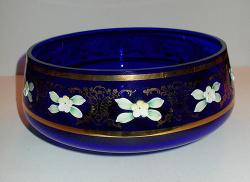 Kristall obstschale gold - kristall-obstschale,