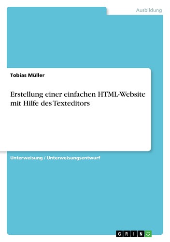 Erstellung einer einfachen