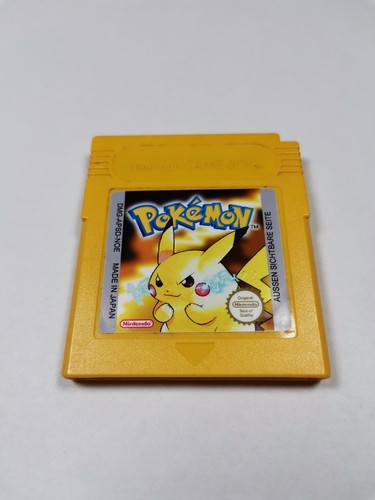 Pokémon gelbe edition - pokémon,