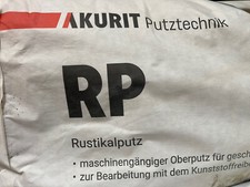 Rauputz , für innen und außen Akurit RP , Putz weiss 25kg