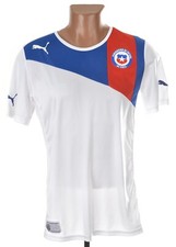 CHILE 2012/2013 AWAY FOOTBALL SHIRT JERSEY PUMA SIZE M ADULT
