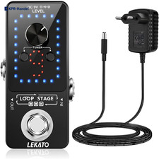 LEKATO Gitarren-Looper 9 Loops