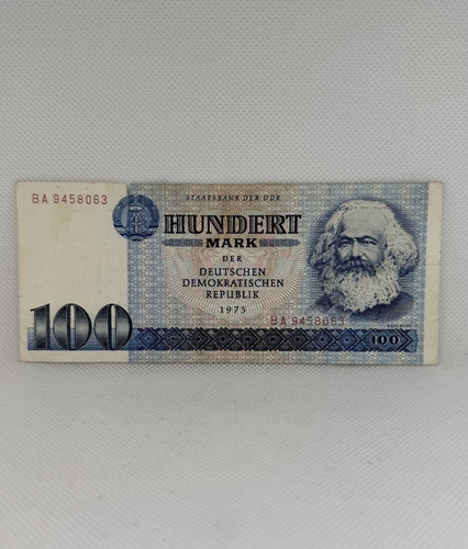 Banknote ddr 100 mark - /, /