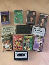 12 MC Kassetten, Konvolut - 4x