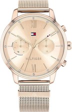 TOMMY HILFIGER Armbanduhr Damen 1782303 Quarzuhr Edelstahl 38mm roségoldfarben