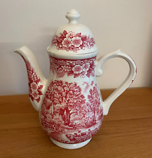 Staffordshire England Kaffeekanne 1,3 Liter J.Broadhurst Ironstone