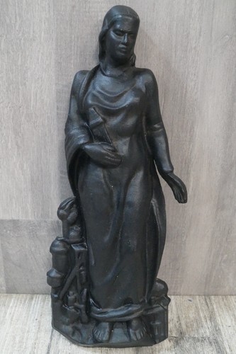 Große gusseisen wandfigur - gusseisen,