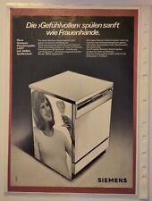 [1973] Siemens LADY Geschirrspüler (Original Werbung / Reklame aus Zeitschrift)