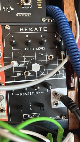 Eurorack mixer channel - mixer, 4