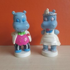 Happy Hippo Hochzeit Braut und Bräutigam Kussfiguren Ü Ei - Maxi Ei Rarität 