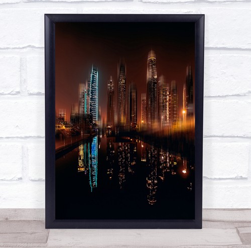 Dubai spiegel wolkenkratzer - dubai,