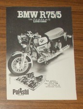 Seltene Werbung POLISTIL BMW R