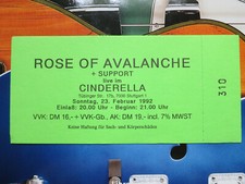 ROSE OF AVALANCHE 1992 Concert