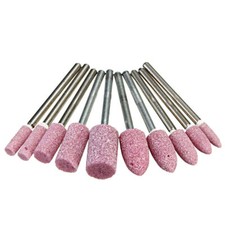 10x schleifstifte pink - pink, mini