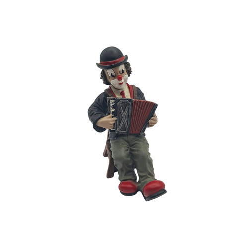 Gilde clown akkordeonspieler - gilde,