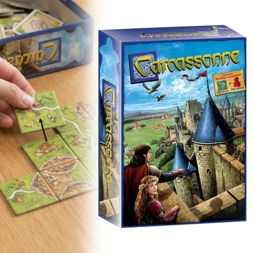 Carcassonne brettspiel - carcassonne,