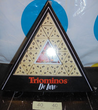 Vintage Triominos De-Luxe Spiel - Brandneu & Versiegelt (BBG40)