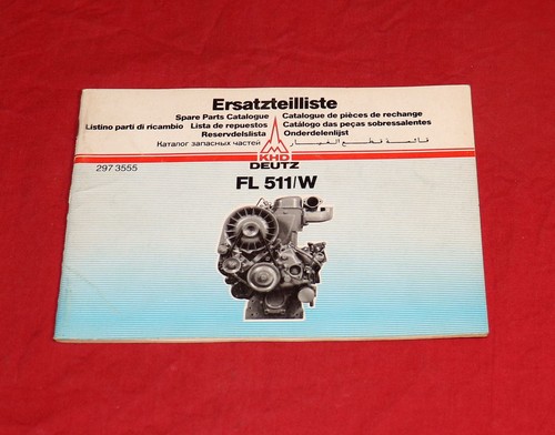 Ersatzteilliste deutz motor - deutz,