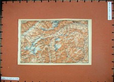 Alter antiker Druck 1905