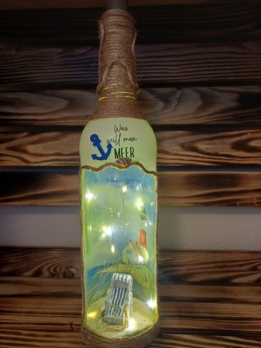 Lichtflasche tischlampe led - lichtflasche,