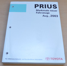 TOYOTA Prius NHW20 Sicherheit