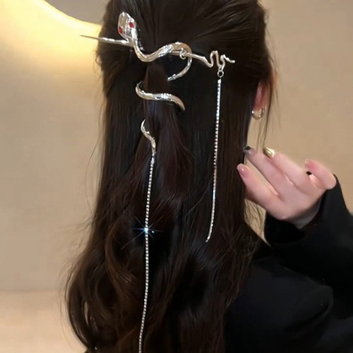 Snake hairpin hair stick - snake,